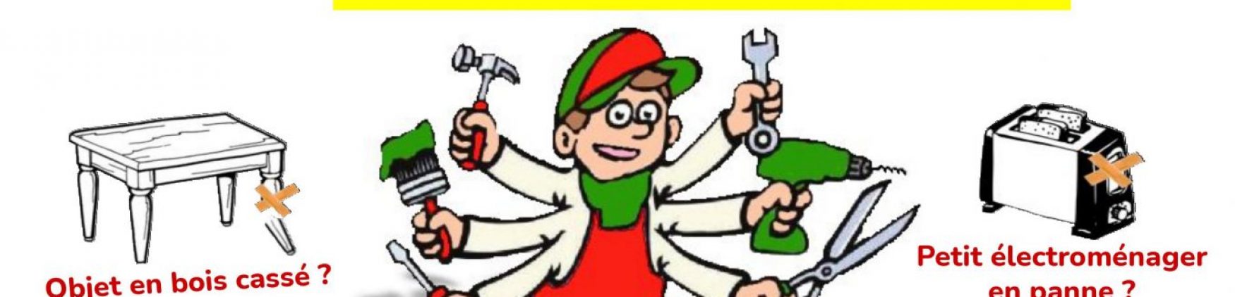 1er Repair Café à Carrières sur Seine