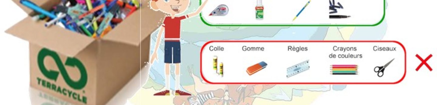 Collecte de Stylos Usagés – recyclés pour une seconde vie