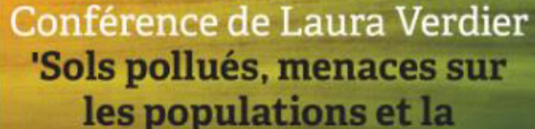 Conférence « Sols pollués, menace sur les populations et la biodiversité », par les associations de Saint-Germain-en-Laye