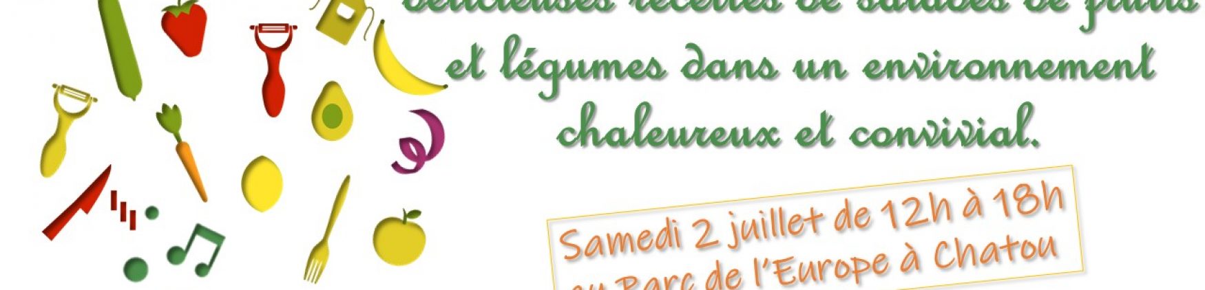 Disco-Salade à la fête du parc de l&rsquo;Europe à Chatou