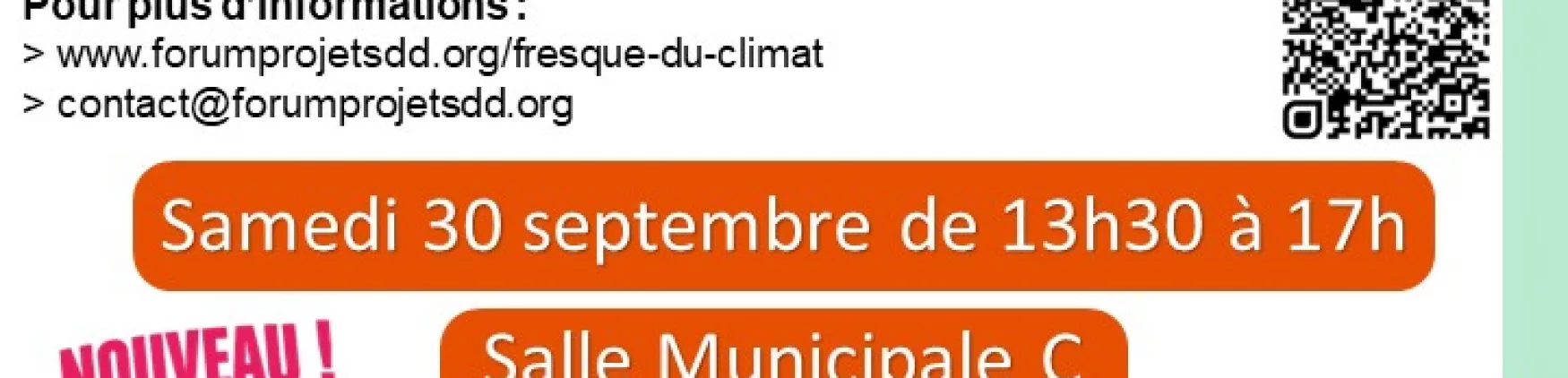 Atelier La Fresque de la Biodiversité – Samedi 30 septembre
