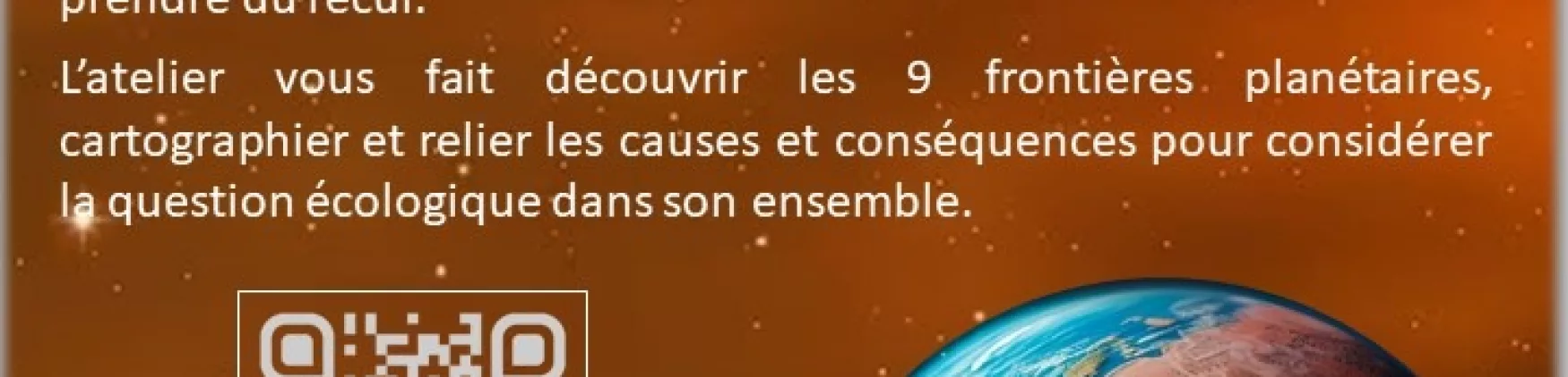 Atelier Fresque des frontières planétaires