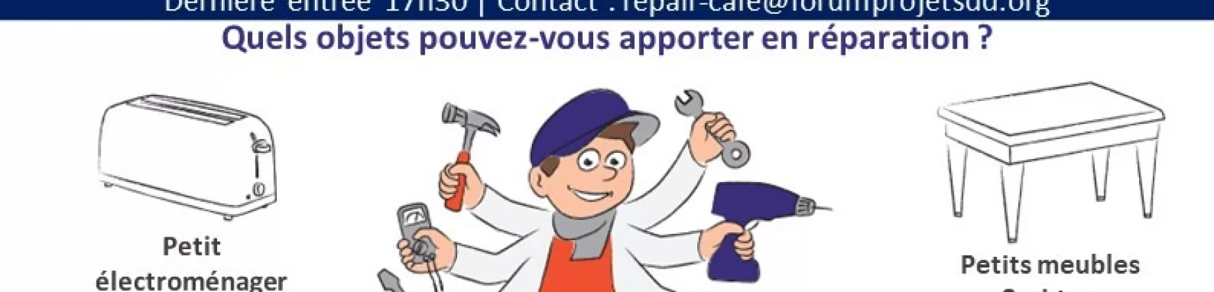 Repair Café Chatou – 12 octobre 2024