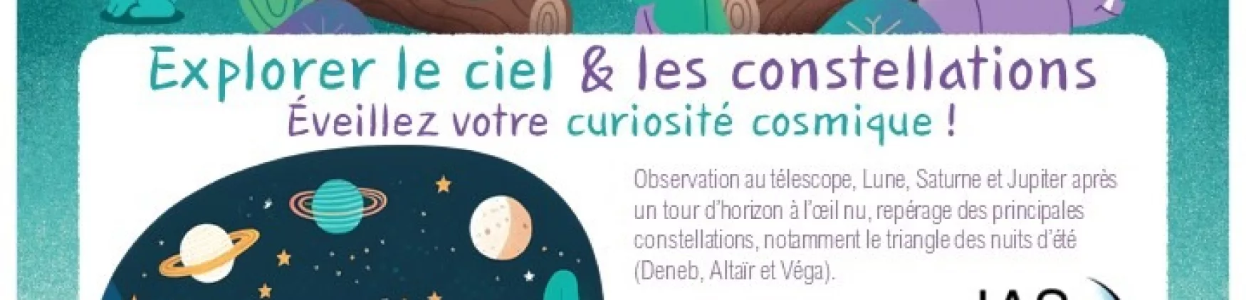 Explorer le ciel et les constellations – Le jour de la nuit 2024