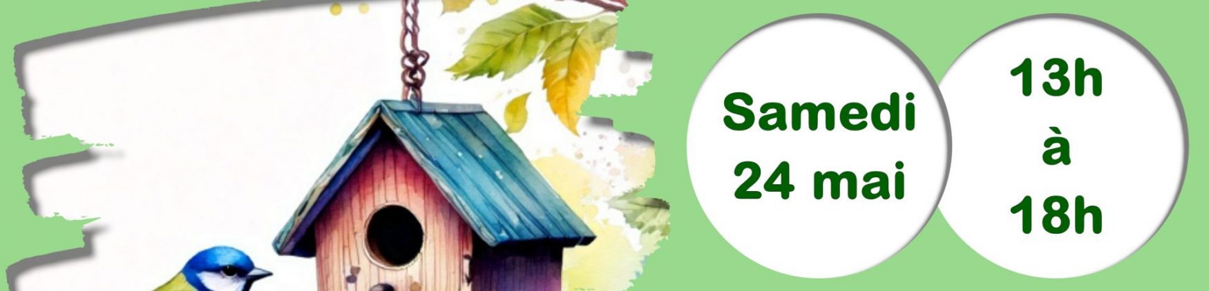 Fête de la nature – 2025 – Atelier Nichoirs