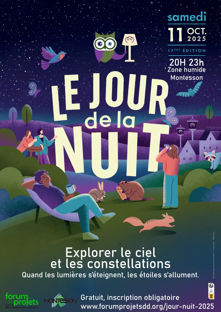 Explorer le ciel et les constellations - Le jour de la nuit 2025