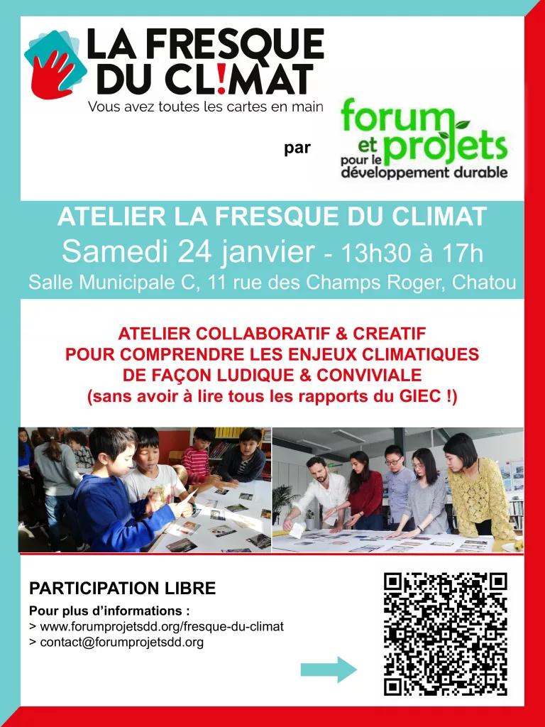 Atelier La Fresque du Climat - 24 janvier 2026