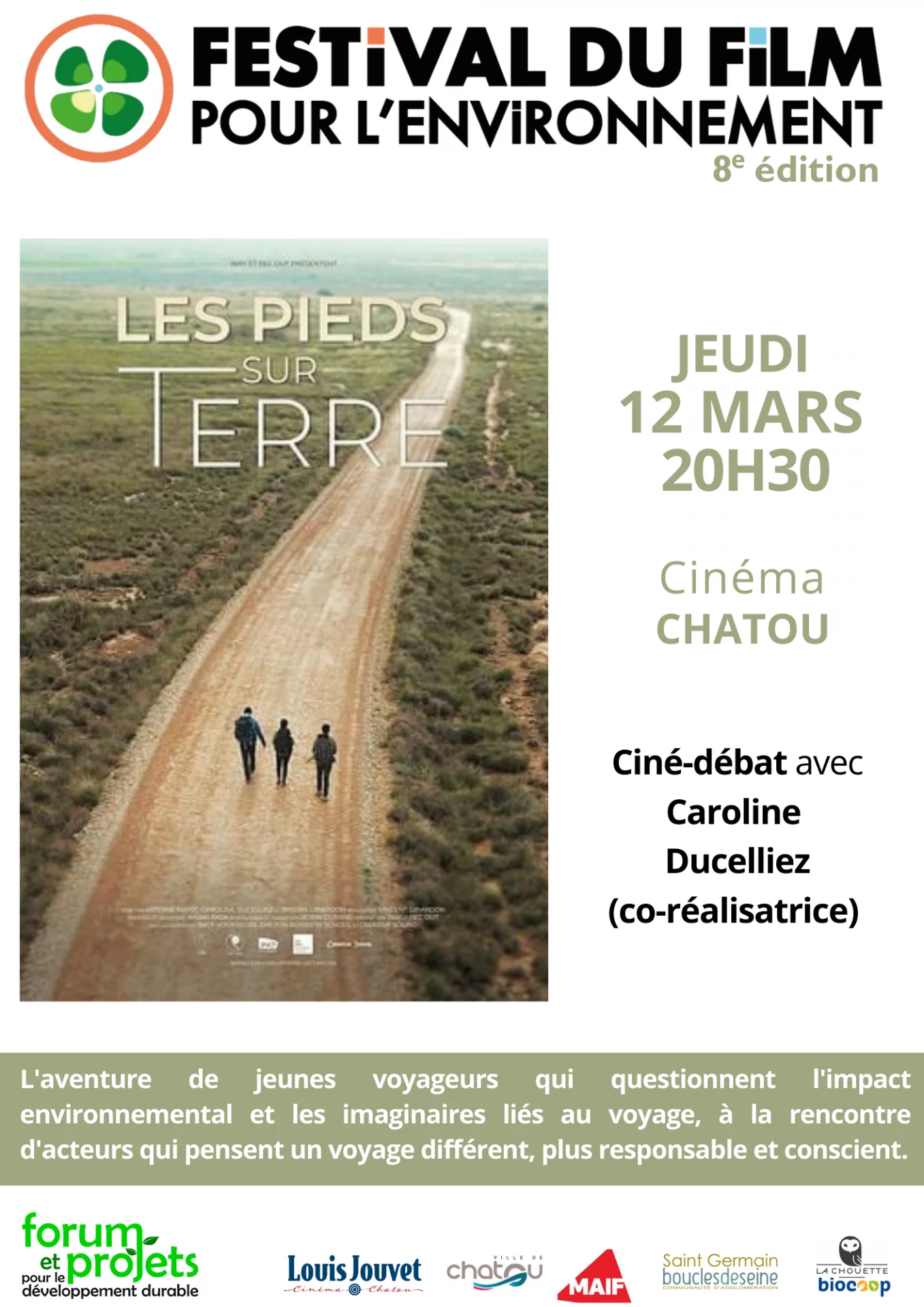 Affiche les Pieds sur terre