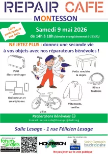 Repair Café Montesson – 9 mai 2026