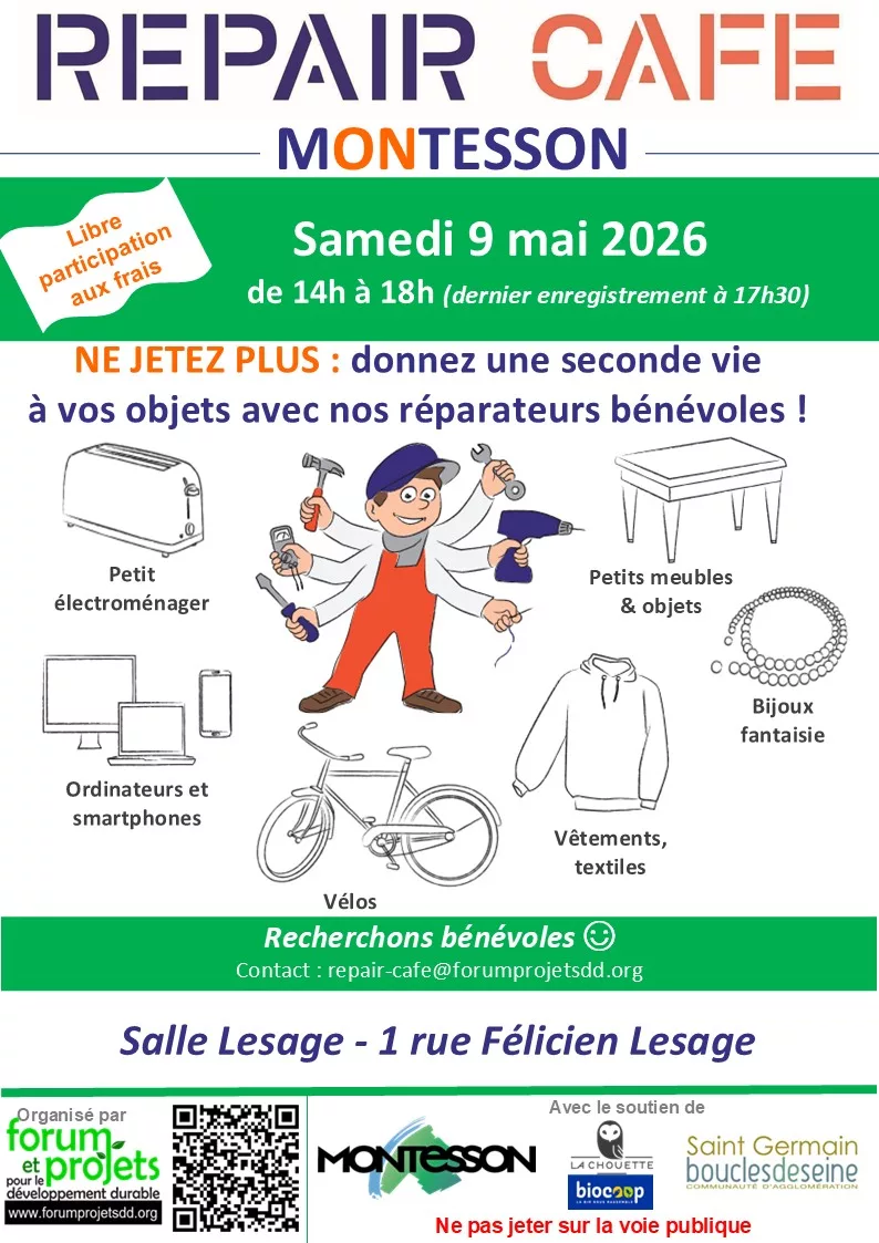 Affiche RC Montesson 9 mai 2026