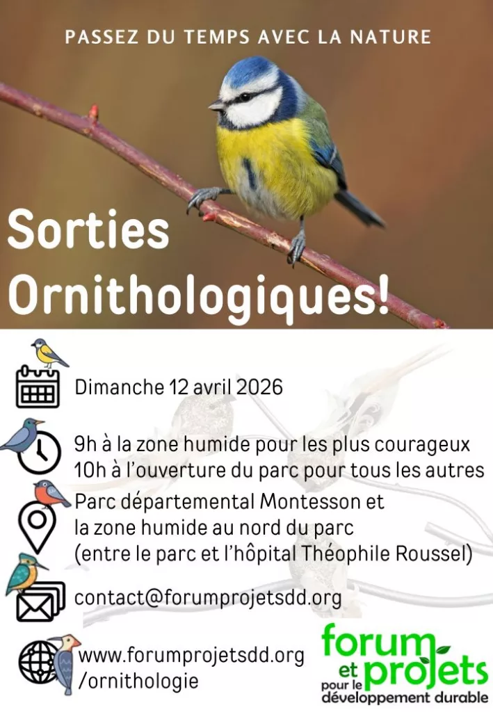 Sortie Ornithologique - Dimanche 12 avril 2026
